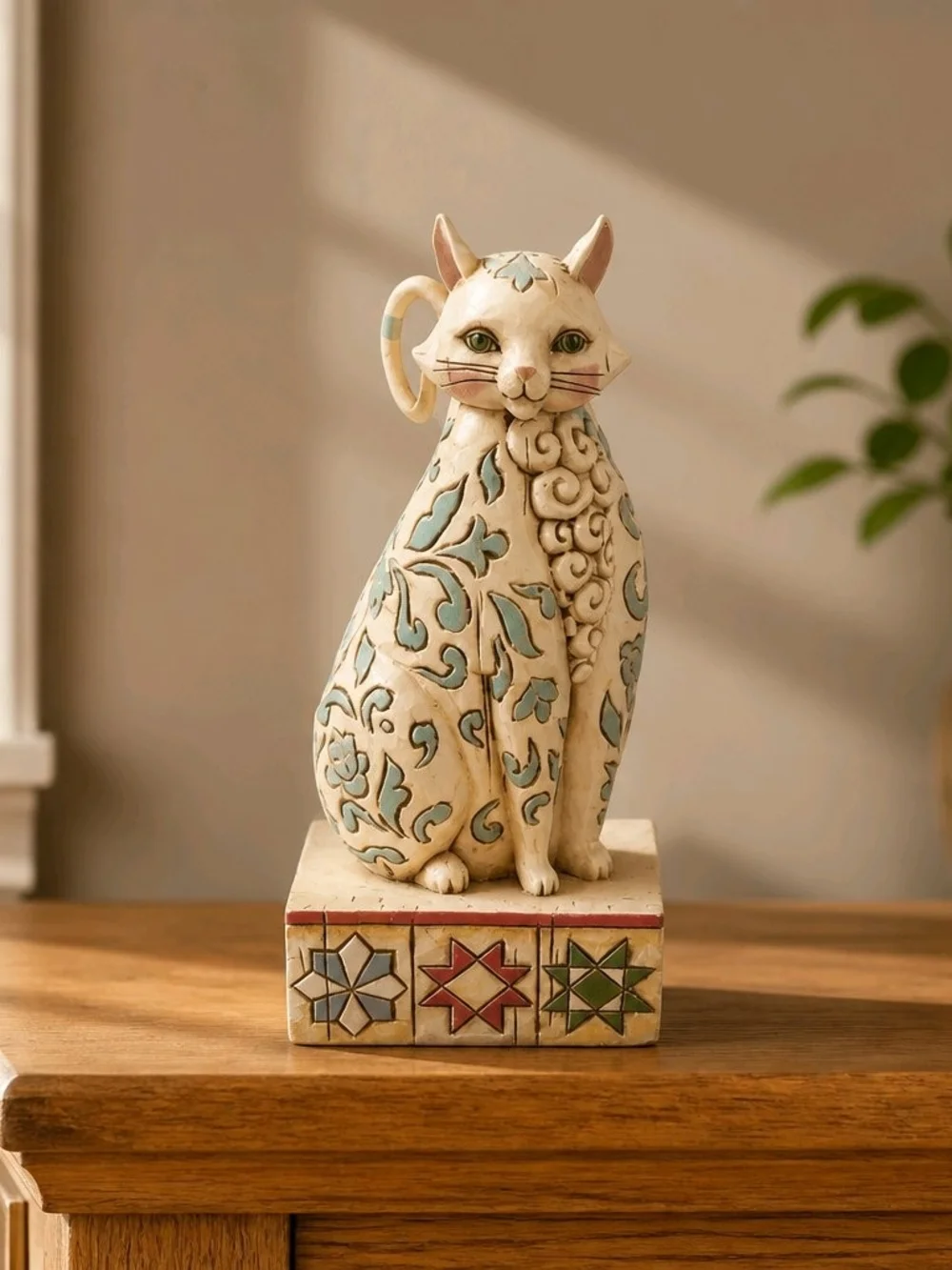 Jim Shore Heartwood Creek 2005 Evangeline Cat Figurine